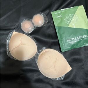 Nipple Covers and Adhesive Bra Inserts - Nude
